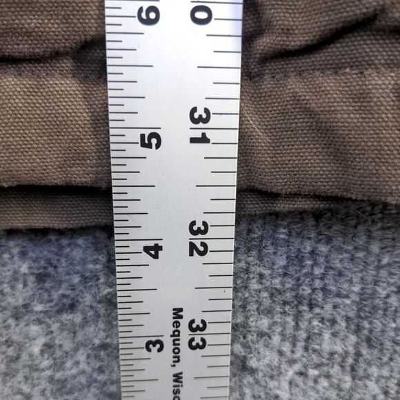 Dri-Duck Men's Field Jacket XL Long Sleeve Brown Sherpa Lined Full Zip Cotton - Picture 12 of 13